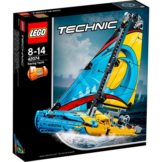 Klocki Lego Technic Jacht Wyścigowy 42074 Oficjalny Sklep Allegro