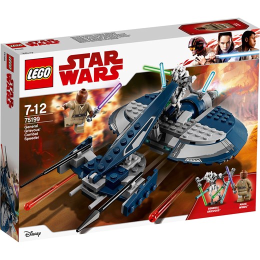 Klocki Lego Star Wars ścigacz Bojowy Generała Grievousa 75199