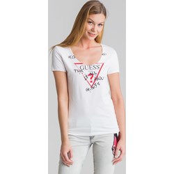 guess t shirt damski zalando