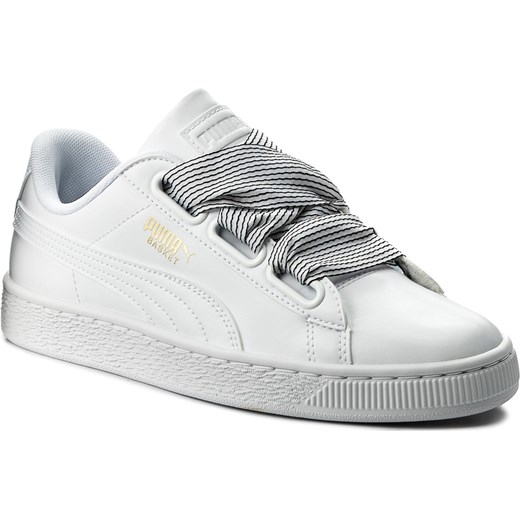puma basket heart szare puma basket heart szare