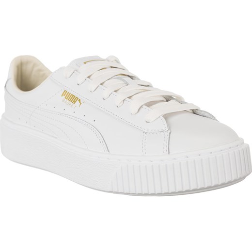puma basket platform szare puma basket platform szare