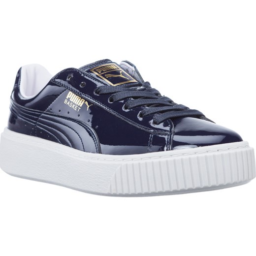 puma basket platform szare puma basket platform szare