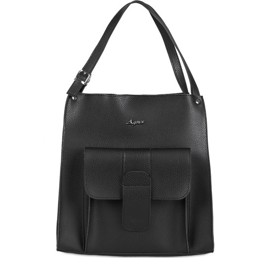 Pojemna duża torebka damska shopperka A4 Mb Classic Bag czarny MBclassic Bag Pojemna duża torebka damska shopperka A4 Mb Classic Bag czarny MBclassic Bag