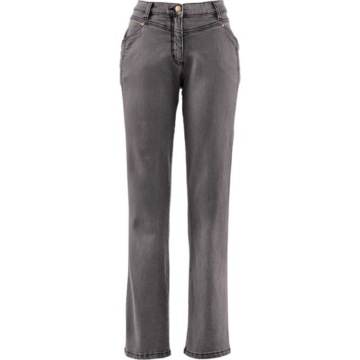 70% ZNIŻKI Spodnie ze stretchem bonprix szary bawełniane Odzież Damska HX szary Jeansy damskie OCFT 70% ZNIŻKI Spodnie ze stretchem bonprix szary bawełniane Odzież Damska HX szary Jeansy damskie OCFT