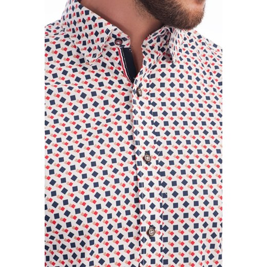 Koszula męska Leger z kołnierzykiem button down nylonowa w KOSZULE MĘSKIE > Leger