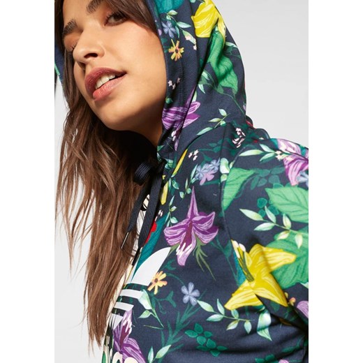Bluza damska Adidas Originals w kwiaty krótka