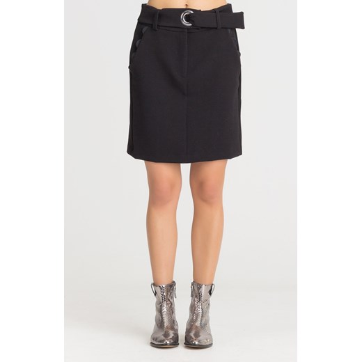 Spódnica czarna Armani mini bez wzorów Odzież Damska OP czarny Spódnice YLIT 60% ZNIŻKI Spódnica czarna Armani mini bez wzorów Odzież Damska OP czarny Spódnice YLIT 60% ZNIŻKI