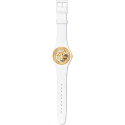 Zegarek biały Swatch analogowy  - zdjęcie produktu