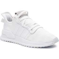 Buty sportowe męskie Adidas białe wiązane z tworzywa sztucznego  - zdjęcie produktu