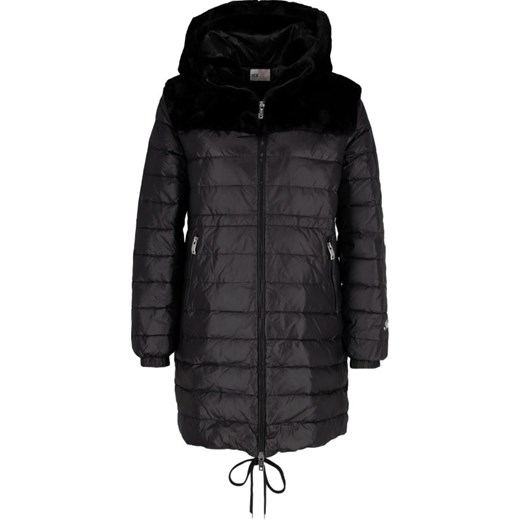 Kurtka damska Ice Play czarna z kapturem długa w Domodi black week kurtka parka czarna