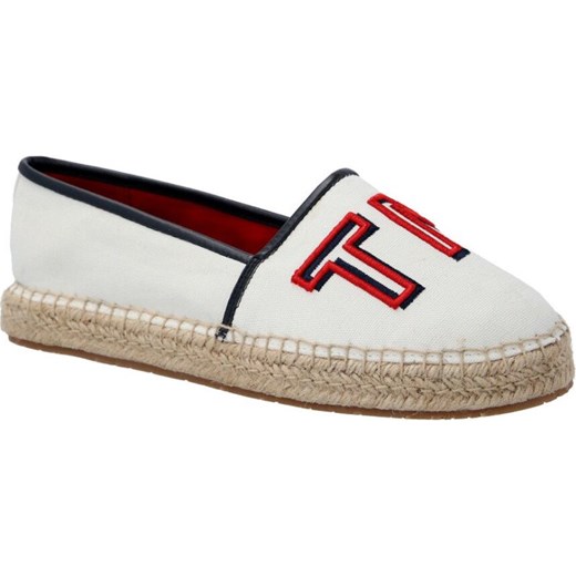 espadryle tommy hilfiger biale