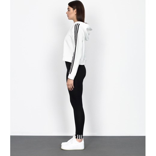 Bluza damska biała Adidas Originals z bawełny krótka w Domodi