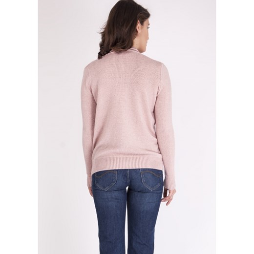 80% ZNIŻKI Sweter damski różowy Mkm Knitwear Design Odzież 80% ZNIŻKI Sweter damski różowy Mkm Knitwear Design Odzież
