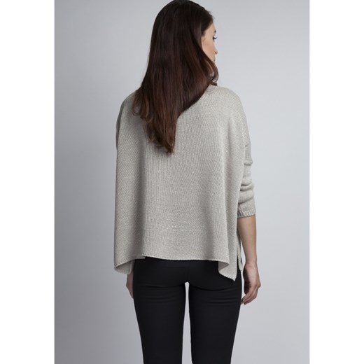 trwałe modelowanie Mkm Knitwear Design sweter damski z trwałe modelowanie Mkm Knitwear Design sweter damski z