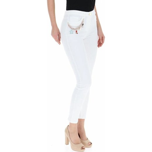 trwałe modelowanie Jeansy z łańcuszkiem - Elisabetta Franchi 28 360 dantestore.pl Odzież Damska EL biały Jeansy damskie GLSN trwałe modelowanie Jeansy z łańcuszkiem - Elisabetta Franchi 28 360 dantestore.pl Odzież Damska EL biały Jeansy damskie GLSN