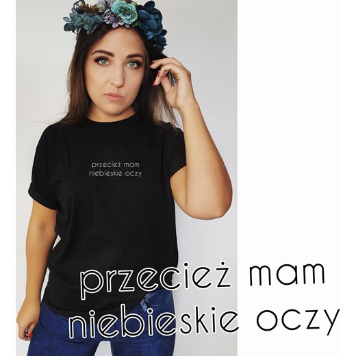 Bluzka damska Time For Fashion z krótkim rękawem z bawełny Bluzka damska Time For Fashion z krótkim rękawem z bawełny
