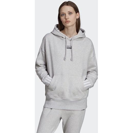 Bluza damska Adidas Originals szara sportowa krótka Odzież