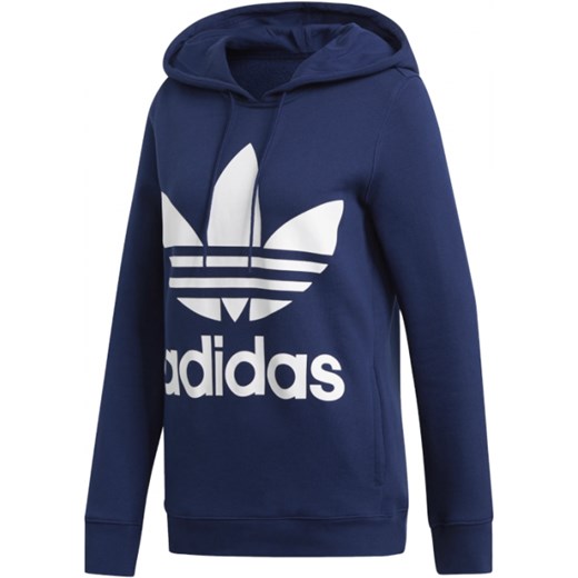 Adidas bluza sportowa niebieska Odzież Damska MJ niebieski
