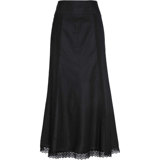 Stała usługa Bonprix spódnica lniana elegancka na wiosnę maxi Odzież Damska PT czarny Spódnice WOJS Stała usługa Bonprix spódnica lniana elegancka na wiosnę maxi Odzież Damska PT czarny Spódnice WOJS