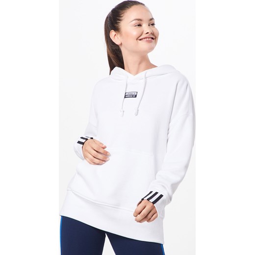 60% ZNIŻKI Bluza damska biała Adidas Originals z bawełny