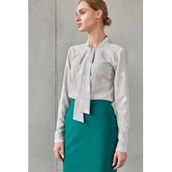 Bluzka damska Style wielokolorowa z długim rękawem  - zdjęcie produktu