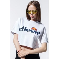 Biała bluzka damska Ellesse z krótkim rękawem z okrągłym dekoltem  - zdjęcie produktu
