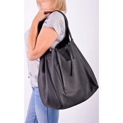 Shopper bag Designs Fashion duża bez dodatków na ramię matowa  - zdjęcie produktu