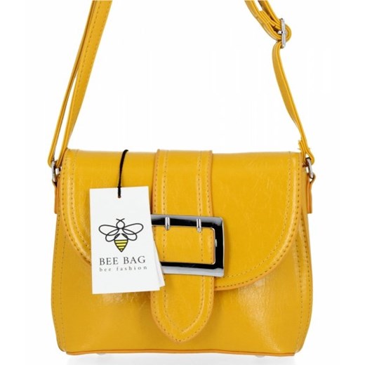 BEE BAG Eleganckie Torebki Damskie Listonoszki Ana Żółta (kolory) Bee Bag PaniTorbalska