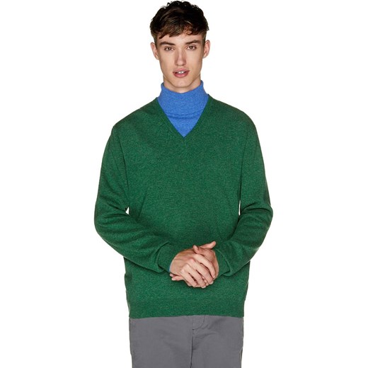 Sweter męski zielony Benetton 
