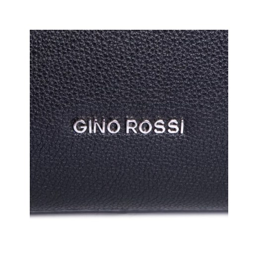 Czarna shopper bag Gino Rossi bez dodatków 