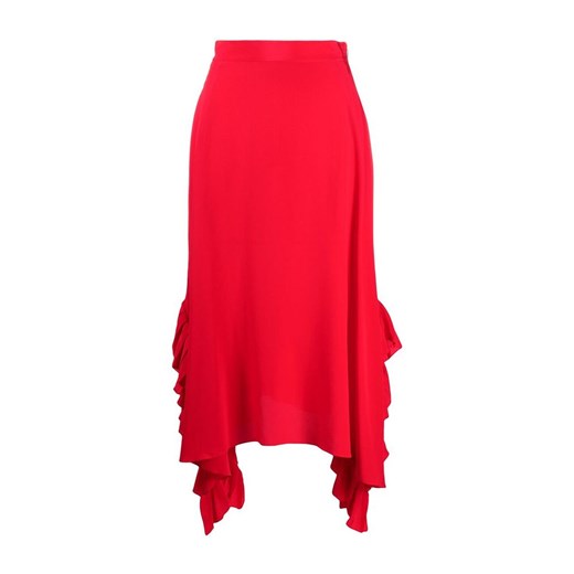 Spódnica Stella Mccartney czerwona midi elegancka 