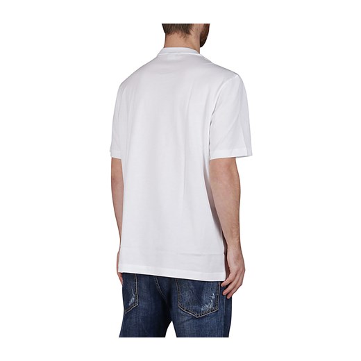 T-shirt męski biały Brioni 