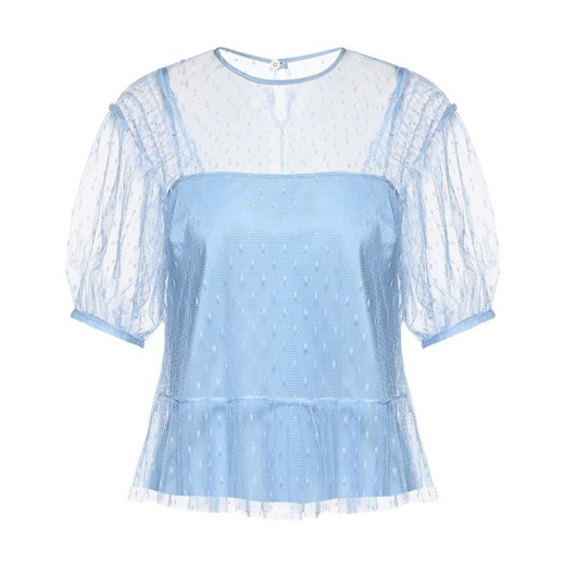 Point d'Esprit Tulle top Red Valentino 38 wyprzedaż showroom.pl