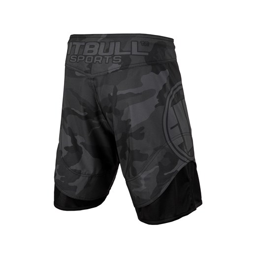 Spodenki treningowe Mesh All Black Camo Pit Bull M Pitbullcity