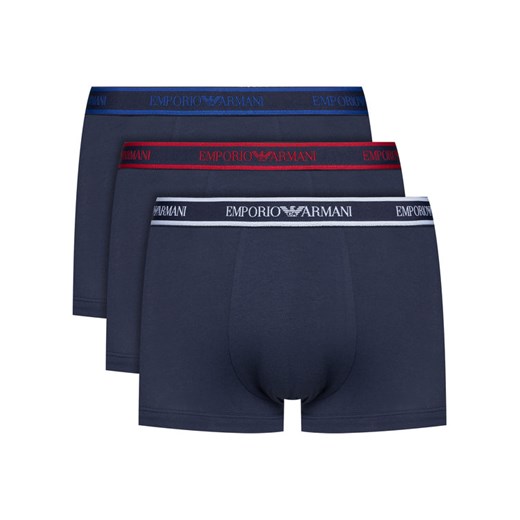 Emporio Armani Underwear Komplet 3 par bokserek 111357 0A717 40035 Granatowy L MODIVO okazja