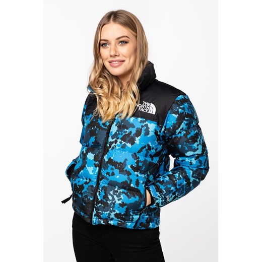 Kurtka The North Face W 1996 RETRO NUPTSE JKT NF0A3XEOTPZ1 CLEAR LAKE BLUE HIMALAYAN CAMO PRINT The North Face XS eastend