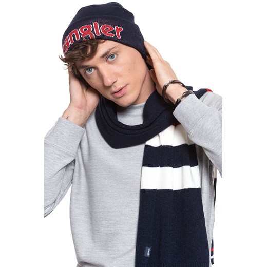 WRANGLER KABEL BEANIE BLUE DEPTHS W0U1UHXJY Wrangler ONE SIZE YouNeedit.pl promocja