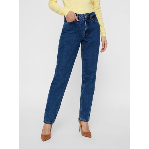 Blue Straight Fit Jeans AWARE by VERO MODA Sara S Factcool