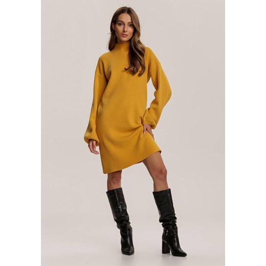 Żółta Sukienka Thelaya Renee L/XL okazja Renee odzież