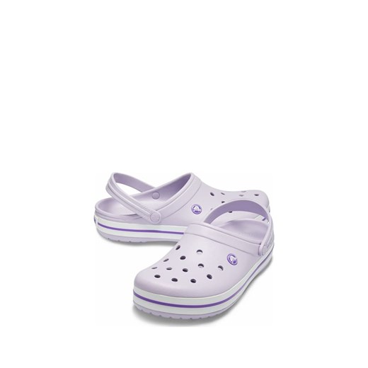 Crocs klapki damskie z gumy bez wzorów bez zapięcia 