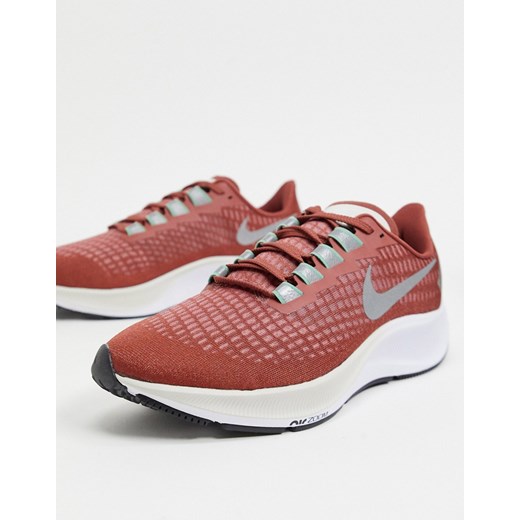 Nike Running – Air Zoom Pegasus 37 – Czerwone buty sportowe-Brązowy Nike Running 45.5 Asos Poland
