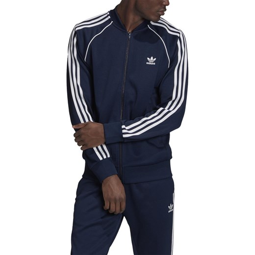 Bluza męska Adidas w sportowym stylu w paski 