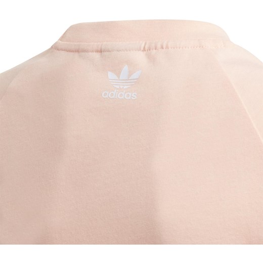 Bluzka dziewczęca Adidas z krótkimi rękawami różowa letnia 