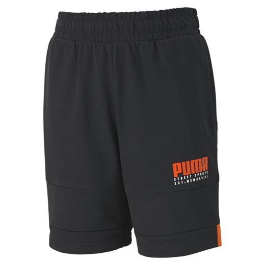 Spodenki chłopięce Puma z jerseyu 