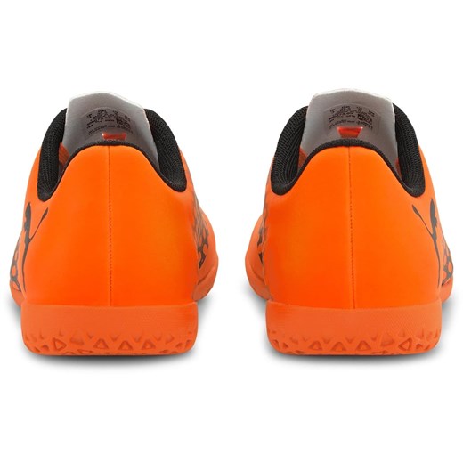 Buty sportowe dziecięce pomarańczowe Puma z nadrukami 