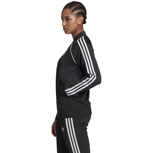 Bluza damska Adidas czarna w sportowym stylu 