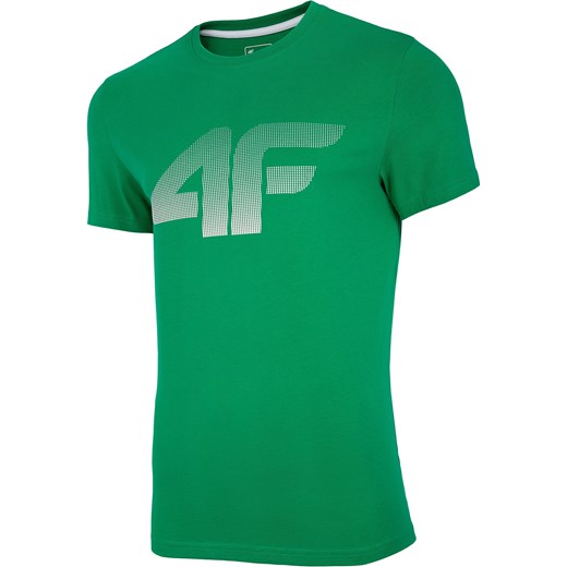 Koszulka T-shirt 4F TSM004 - zielony (NOSH4-TSM004-41S) M okazyjna cena Military.pl