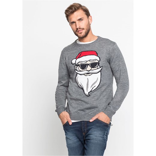 Sweter z bożonarodzeniowym motywem | bonprix 60/62 (XXL) bonprx - Allani