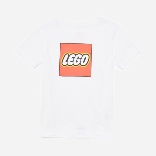 Reserved - Bawełniany t-shirt Lego - Biały Reserved 128 okazja Reserved