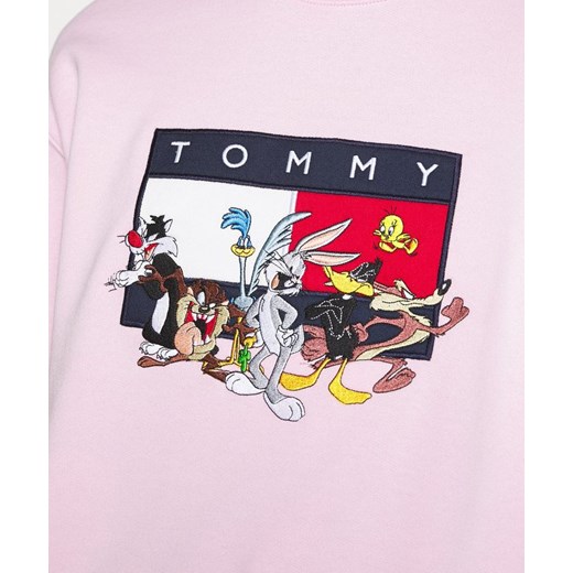 BLUZA DAMSKA TOMMY JEANS X LOONEY TUNES PINK Tommy Hilfiger S okazja zantalo.pl